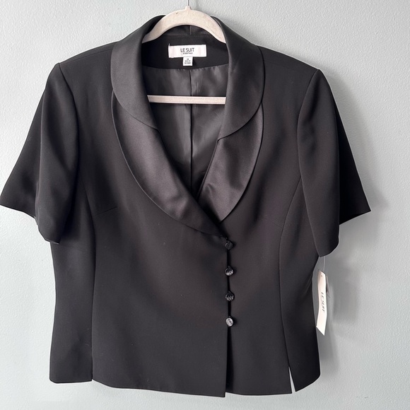 Le Suit Jackets & Coats Nwt Le Suit Essentials Size 8 Padded